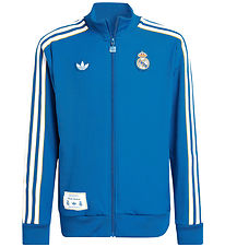 adidas Originals Cardigan - Real Madrid - Blue Bird/Hvid