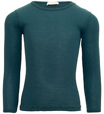 Minimalisma Bluse - Atlantic - Uld - Ocean