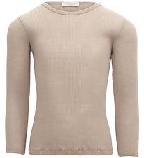 Minimalisma Bluse - Atlantic - Uld - Beige