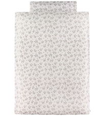 Müsli Sengetøj - Junior - Floral - Balsam Cream/Walnut