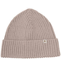 Huttelihut Hue - Uld - Strik - Camel Melange