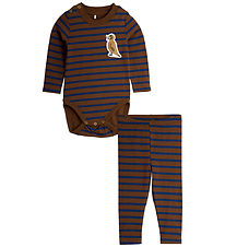 Mini Rodini Body l/æ - Brown