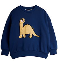 Mini Rodini Sweatshirt - Dino - Blue