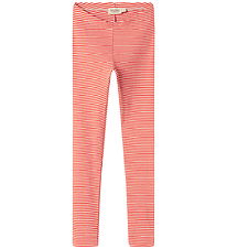 MarMar Leggings - Rib - Modal - Red Stripe