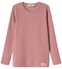 MarMar Bluse - Rib - Modal - Rose Parfait