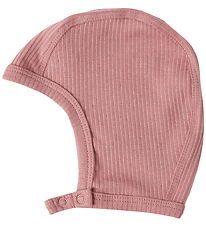 MarMar Babyhjelm - Rib - Modal - Rose Parfait