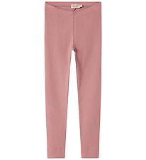 MarMar Leggings - Rib - Modal - Rose Parfait