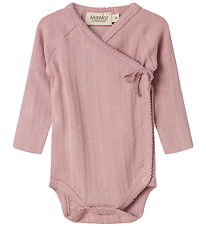 MarMar Slå-om Body l/æ - Rib - Belita - Soft Berry