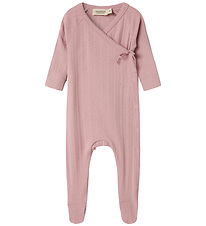 MarMar Heldragt m. Fødder - Modal - Rib - Rubetta - Soft Berry