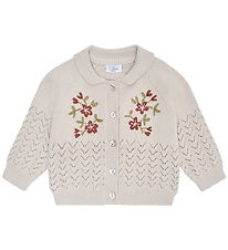 Hust and Claire Cardigan - Strik - Cilja Embroidery - French Oak
