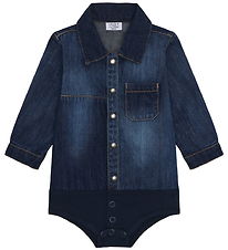 Hust and Claire Body l/æ - Denim - Bertil - Blue Denim