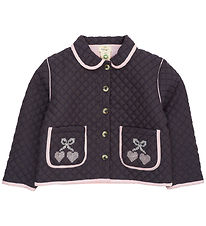 Copenhagen Colors Jakke - Quiltet - Brown/Blue Check