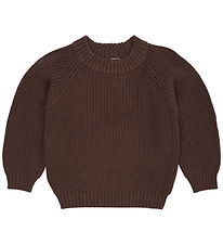 Copenhagen Colors Bluse - Strik - Dark Brown