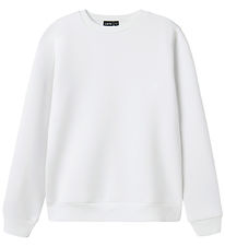 LMTD Sweatshirt - NlmFeelin - Bright White