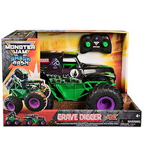 Monster Jam Fjernstyret Truck - 1:15 - Smash & Bash Grave Digger