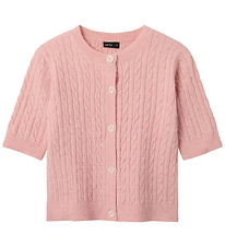 LMTD T-shirt - Strik - NlfKave - Crystal Pink