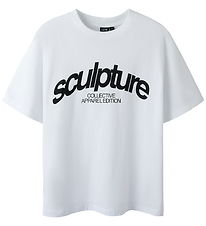 LMTD T-shirt - NlnNure - Bright White/Black