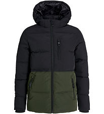 Jack & Jones Dynejakke - JjEowen - Rosin/Black Blocking