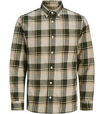Jack & Jones Skjorte - JprBlubrook - Peat