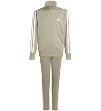 adidas Performaance Træningssæt - J 3S Tr Ts - Silpeb/White