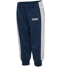 Hummel Bukser - hmlMini Loose Adj Waist - Dress Blues