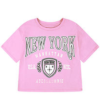 Abercrombie & Fitch T-shirt - Begonia Pink