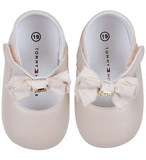Tommy Hilfiger Ballerina Hjemmesko - Nude/Sløjfe