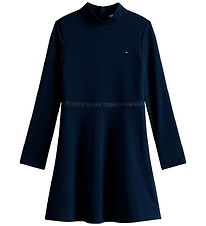 Tommy Hilfiger Kjole - Essential - Dark Night Navy