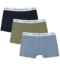 Tommy Hilfiger Boxershorts - Trunks - 3-pak - Brisk Blue/Utility
