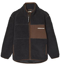 Mads Nørgaard Fleecejakke - Teddy - Jet Black