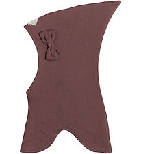 Racing Kids Elefanthue - 2-lags - Dusty Heather m. Sløjfe