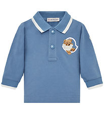 Moncler Polobluse - Blå
