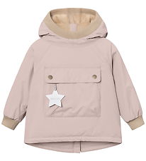 Mini A Ture Vinterjakke - MatBaby Wen Fleece Anorak - Cloudy Ros