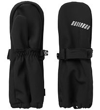 Name It Softshellluffer m. Fleece - Noos - NmnAlfa - Sort