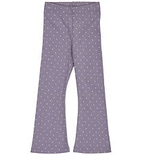Müsli Bukser - Rib - Dot - Lilac Fog/Oak