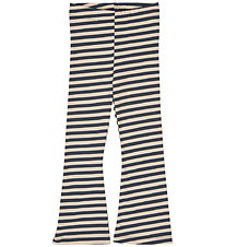 Müsli Bukser - Stripe - Oak/Night Blue