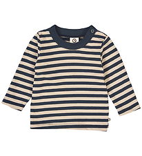 Müsli Bluse - Stripe - Oak/Night Blue