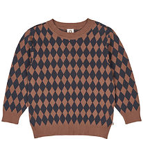 Müsli Bluse - Strik - Harlequin - Root