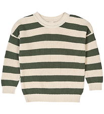 Müsli Bluse - Strik - Stripe - Oak