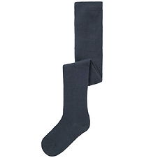 Name It Strømpebukser - Uld/Bomuld - NmmWak - Ombre Blue