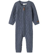 Name it Heldragt - Strik - uld - NbmWrilla - Folkstone Gray