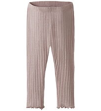 Name It Leggings - Uld - Rib - NbfWossa - Shadow Gray