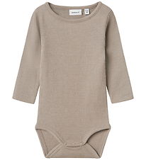 Name It Body l/æ - Uld/Silke - Rib - NbmWossa - Satellite