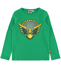 DYR-Cph Bluse - Dyrshedding - Grass Green Triceratops