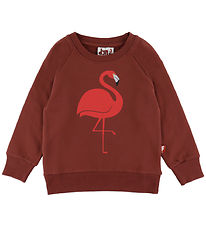 DYR-Cph Sweatshirt - Dyrbellow - Dk Brick Flamingo
