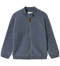 Name It Cardigan - Uld - NmmWmino - Folkstone Gray