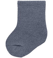 Name It Strømper - Uld/Bomuld - NbmWaksi - Folkstone Gray