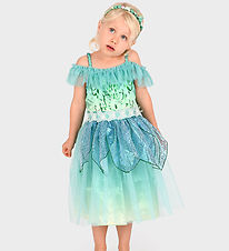 Den Goda Fen Udklædning - Dress Butterfly Fairy - Blå