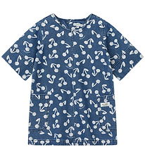 Liewood Denimkjole - Angelica - Cherry Blossom/Medium Blue Denim