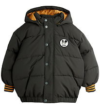 Mini Rodini Vinterjakke - Ritzratz Patch Puffer - Sort